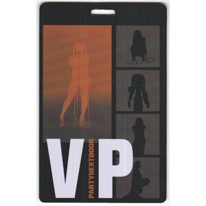 2024 Partynextdoor Laminate Pass VIP